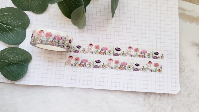 Washi Tape Blumenwiese